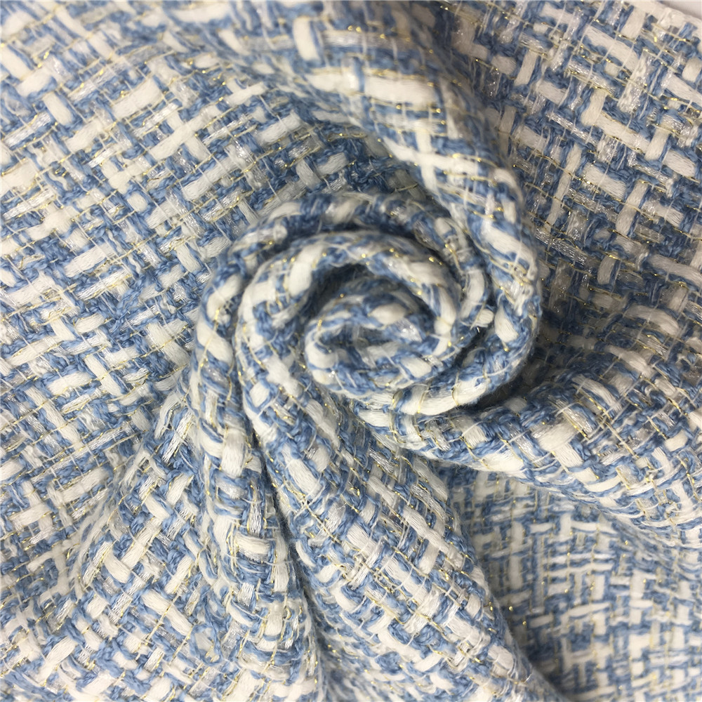 正版现货粗花呢面料 粗针小香风外套面料大衣呢料 特种纱粗纺毛呢