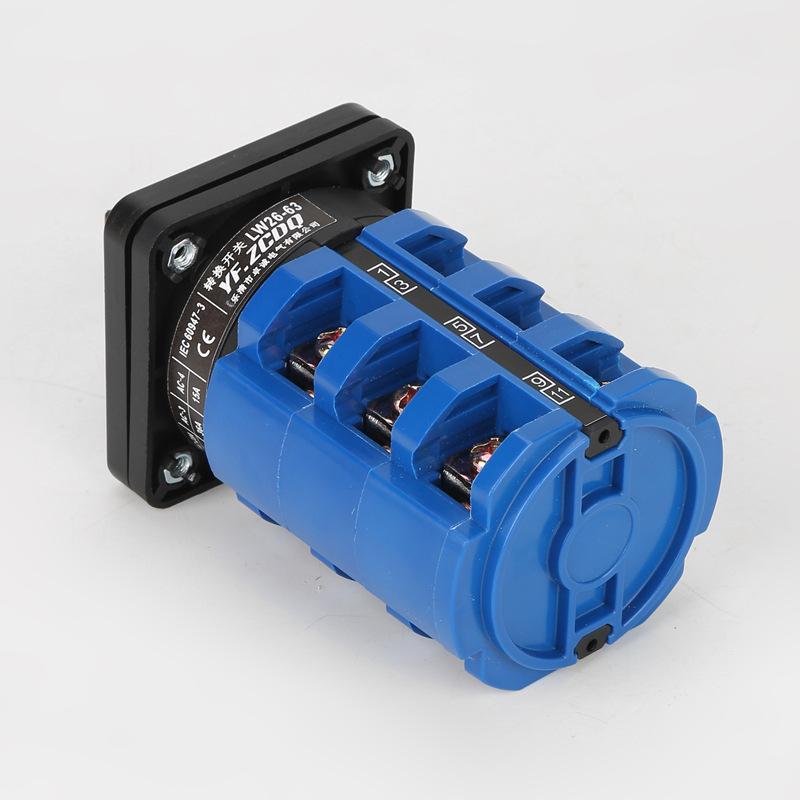 lw26-63/3三档三节万能转换开关双电源切换380v电机正反转倒顺63a