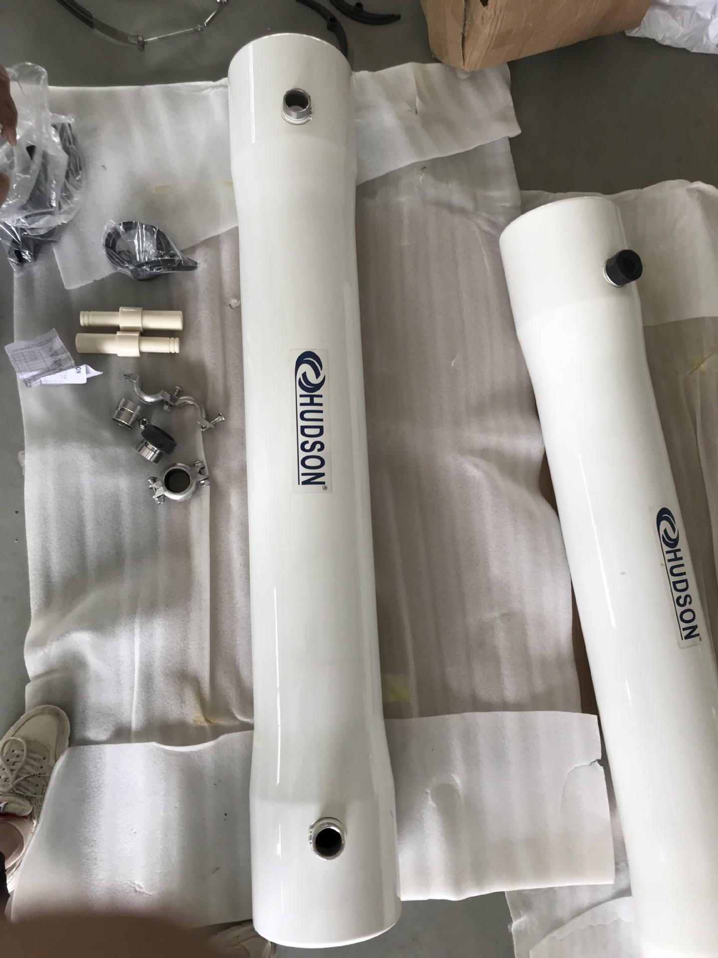 玻璃钢膜壳8040反渗透膜壳玻璃钢ro膜壳8寸1芯玻璃钢反渗透膜壳