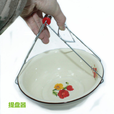 不锈钢提盘器 防烫碗碟夹方形提盘器2元店日用百货批发