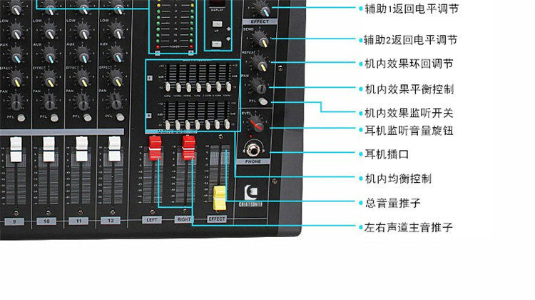 调音台英文字母对照表图片