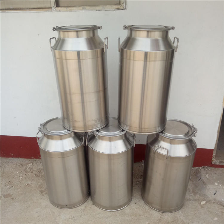 50斤100斤白酒接酒桶 304加厚牛奶密封运输桶 不锈钢桶定制厂家