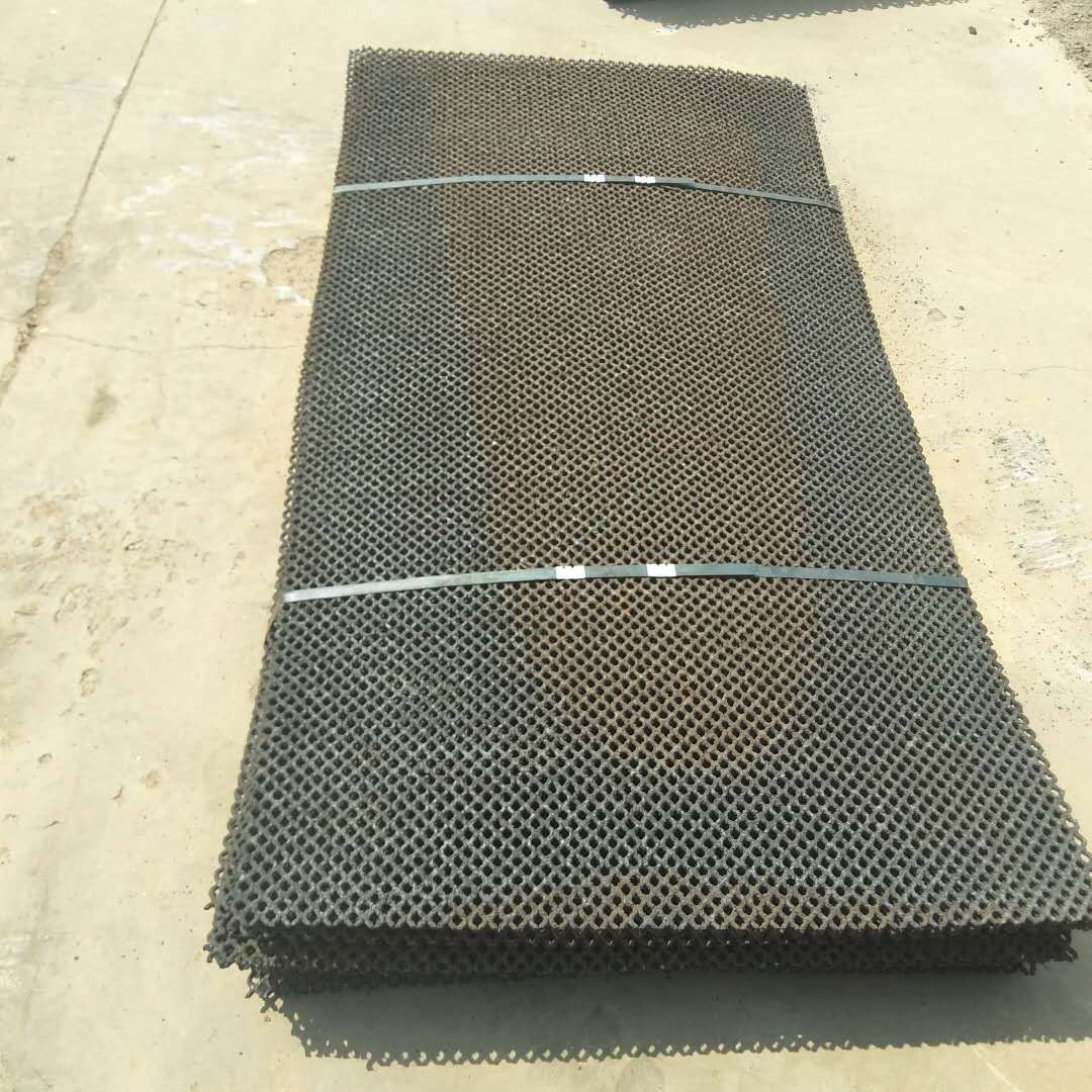 厂家直销产地货源高温淬火高锰钢焊接筛网 锰钢重型矿筛网