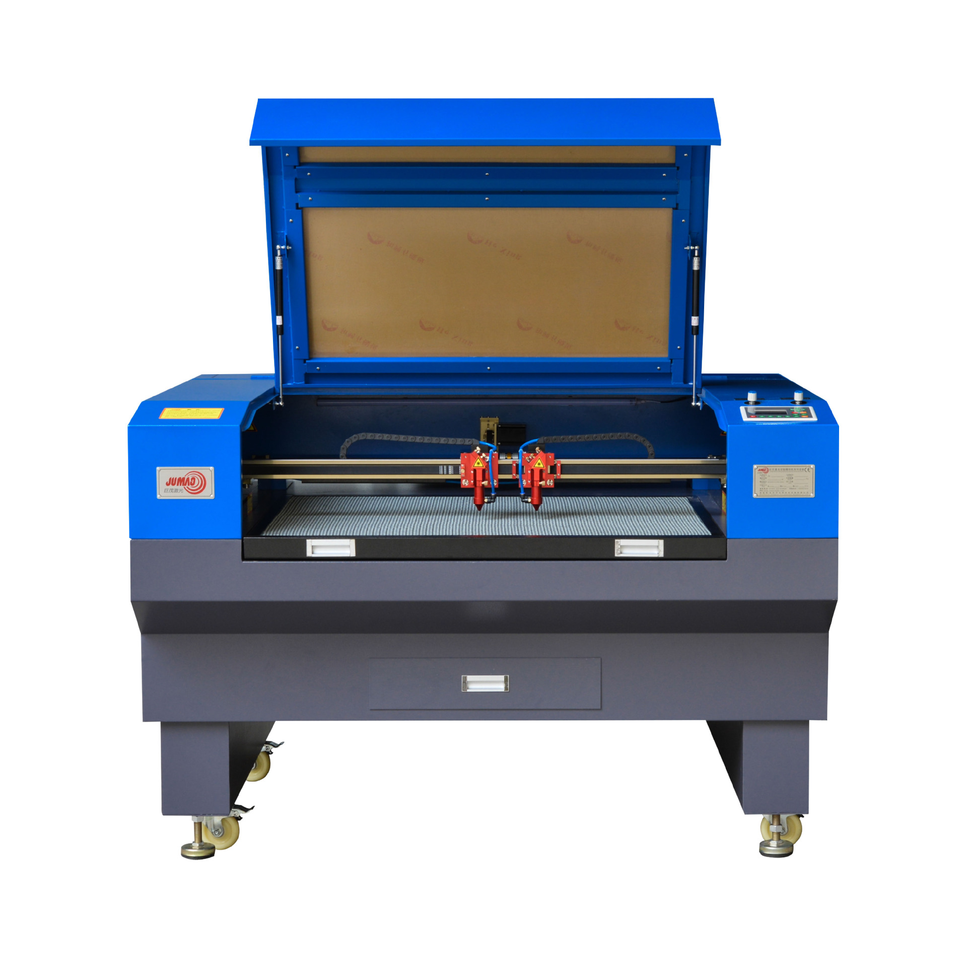 东莞巨茂激光供应双头小型窗花剪纸激光切割机 年画窗花剪纸切割