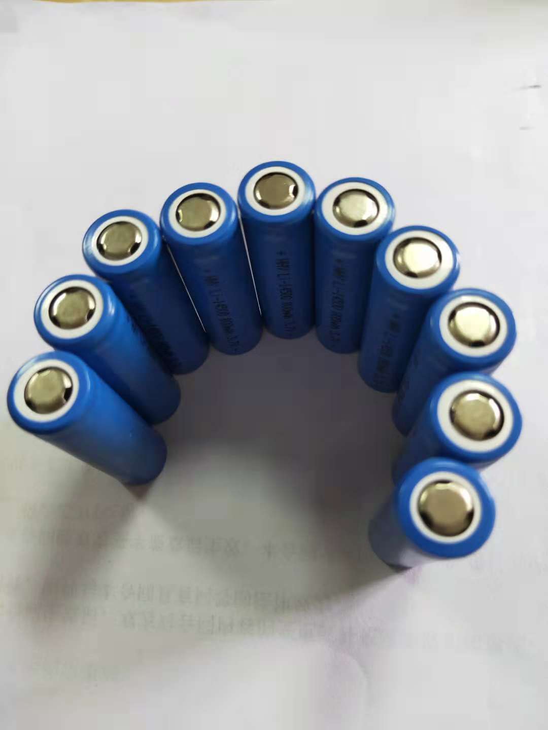 led强光手电筒充电电池37v大容量1865016340锂电池