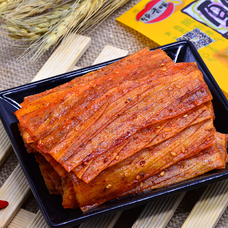 直销批发 原味素板筋馋嘴香1*10中包*20小包 辣条休闲零食食品