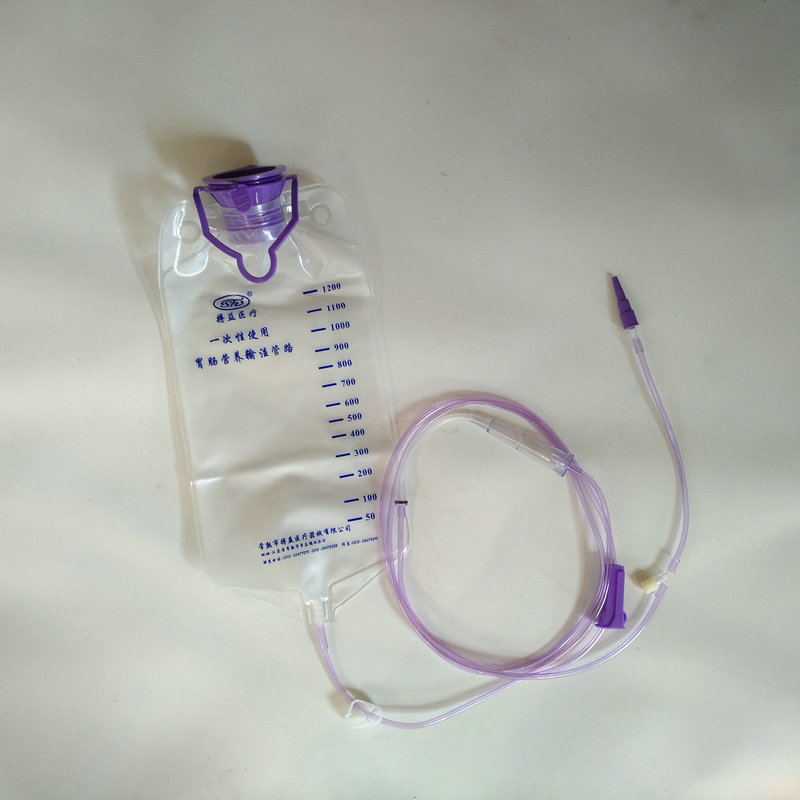 一次性使用胃肠营养袋 喂食袋 肠内营养袋 肠内营养输液器 1200ml