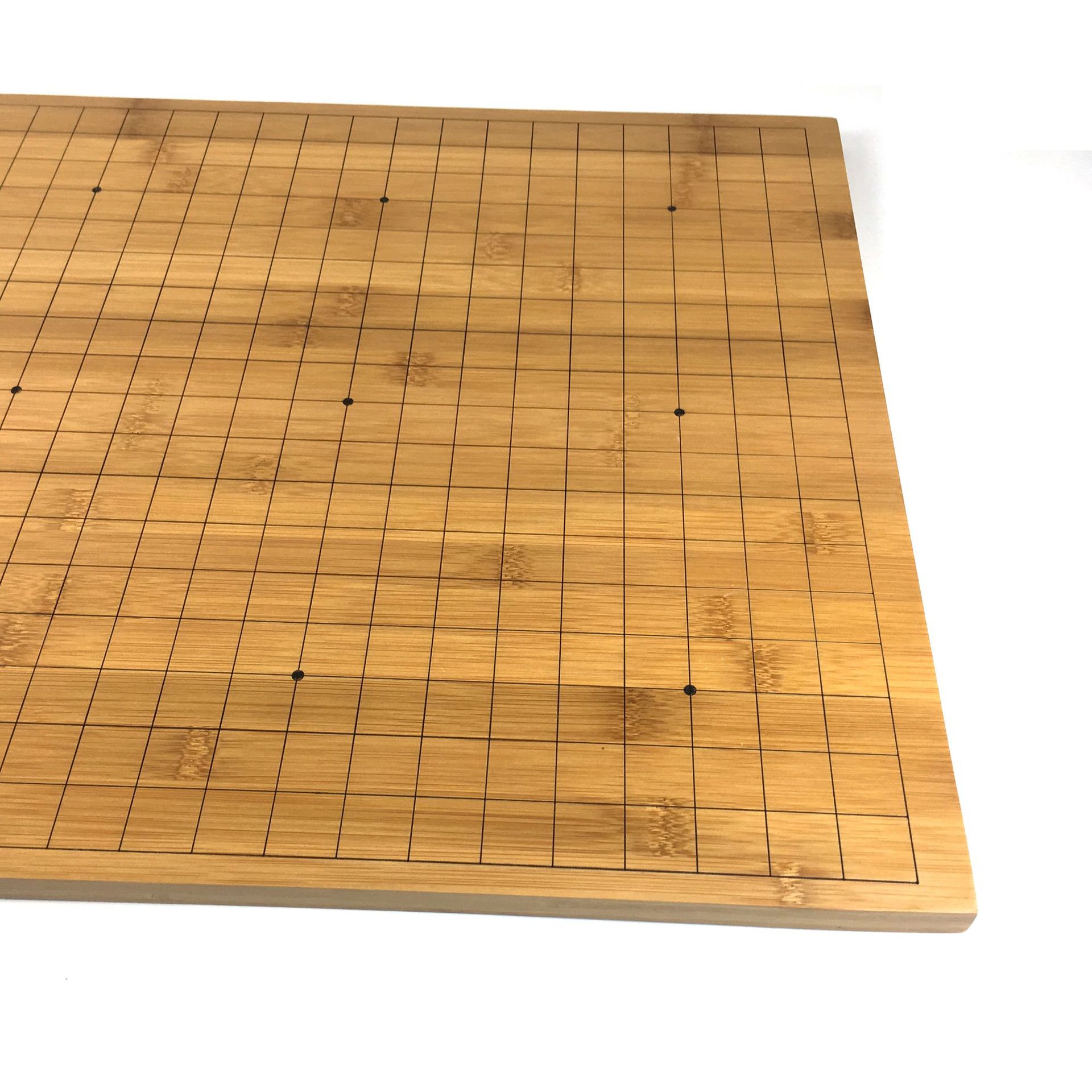 【厂家】2cm19路 13路楠竹围棋棋盘 实竹双面激光雕刻 可定制logo