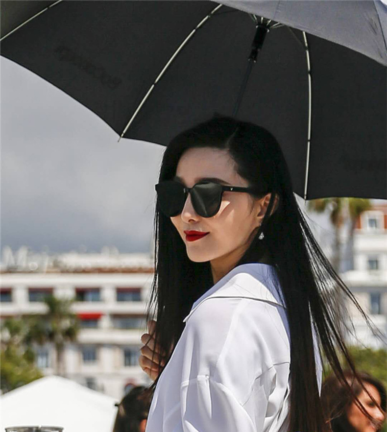 范冰冰同款偏光镜v牌蓝色大海太阳镜gm墨镜tkl56465