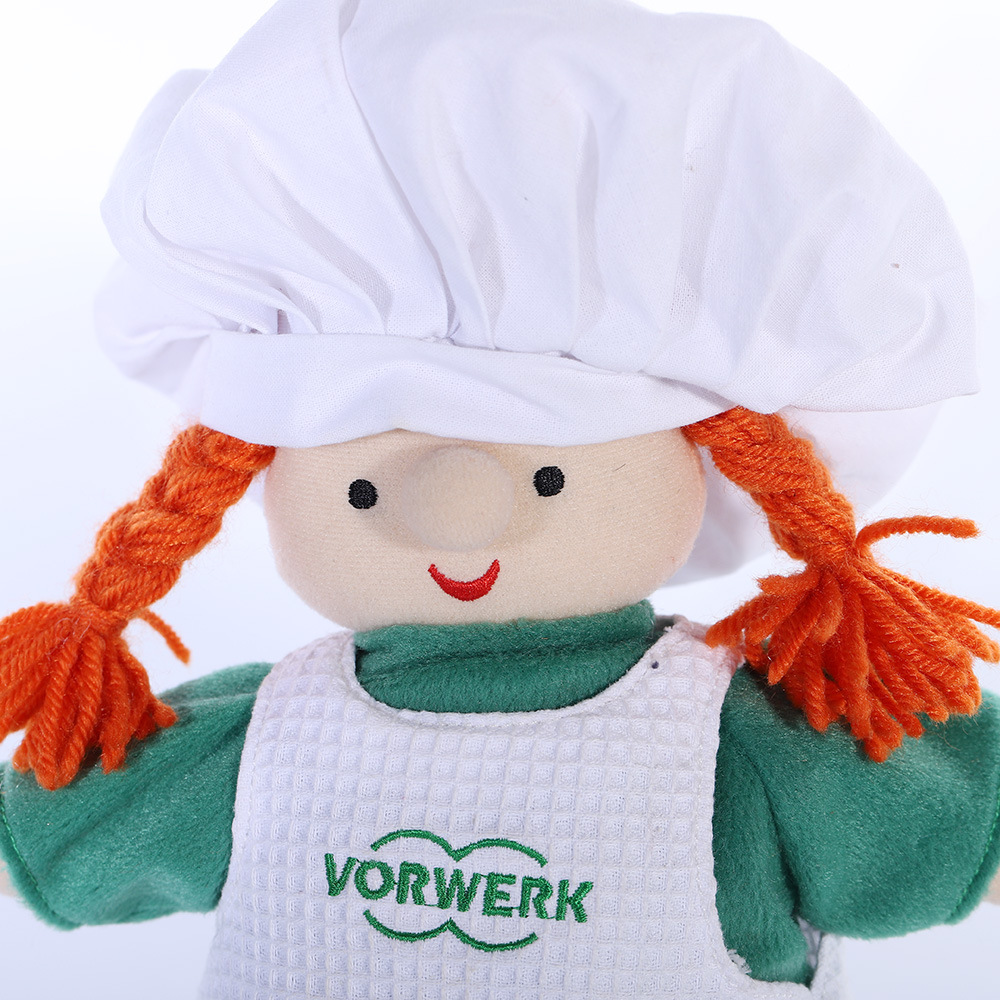 厨师公仔玩具男女可爱厨师公仔毛绒公仔玩具厂家定制卡通动漫公仔