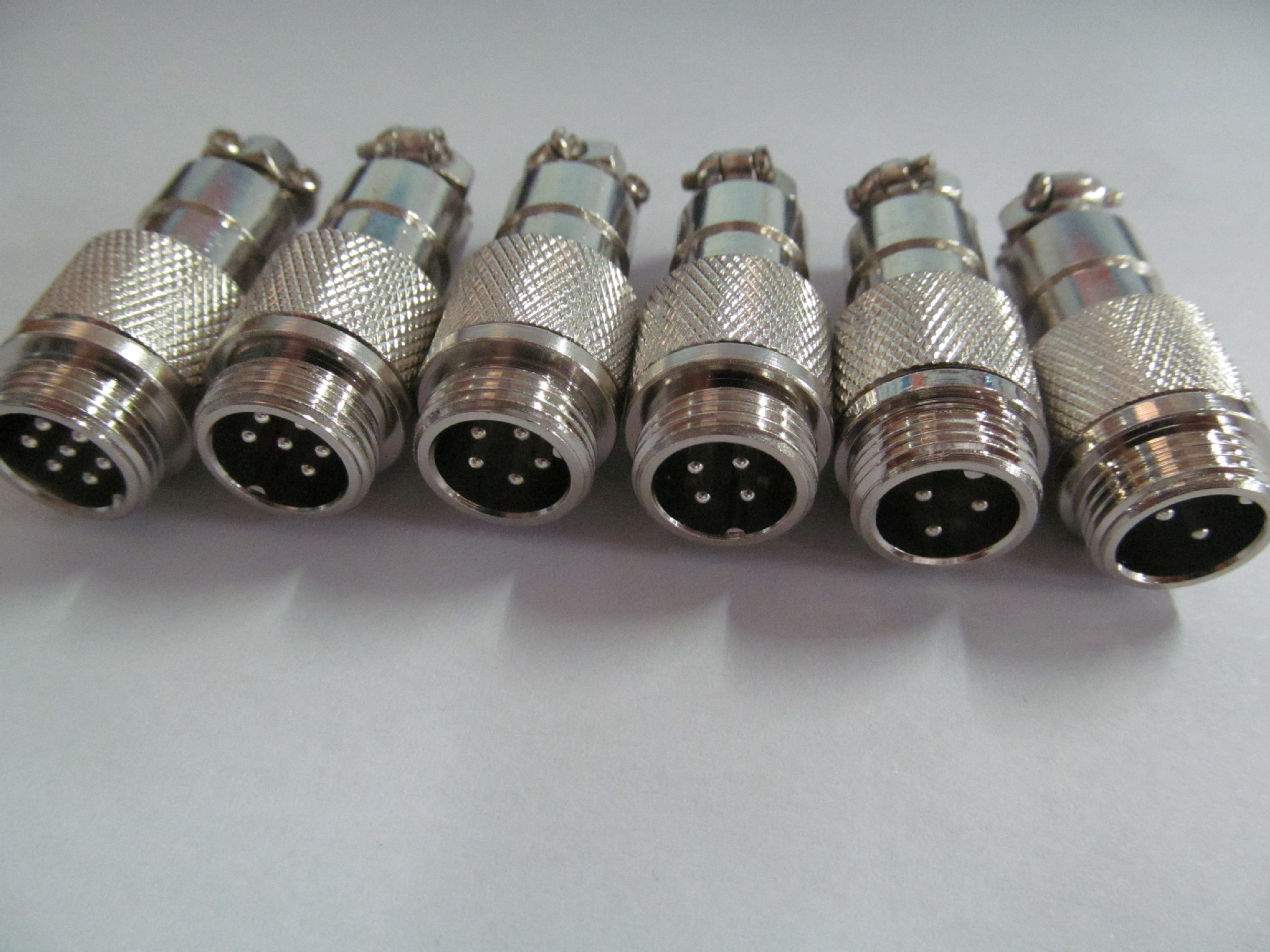 厂家直销,高品质航空插头对接式航空插头,免注塑,m12 2p 航空