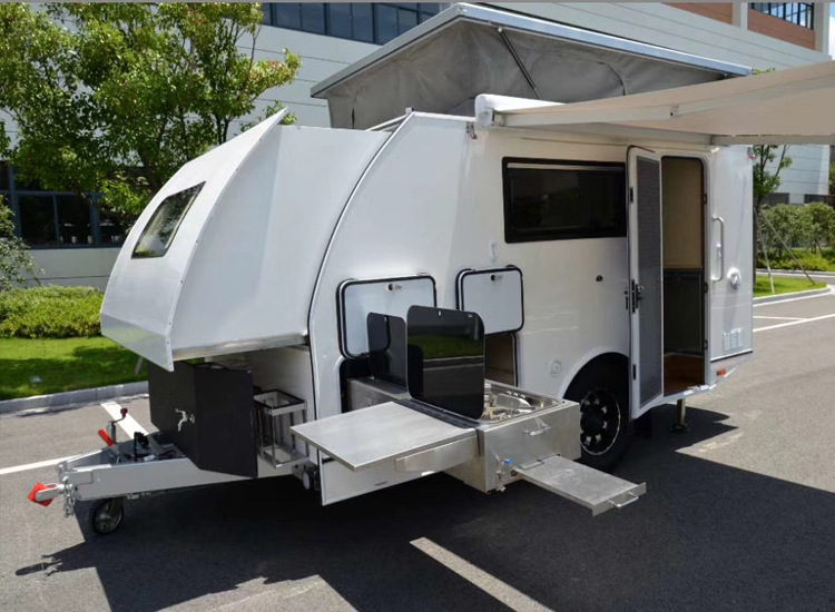 供应车载帐篷房车遮阳蓬汽车侧边帐篷房车顶帐篷房车帐篷遮阳棚