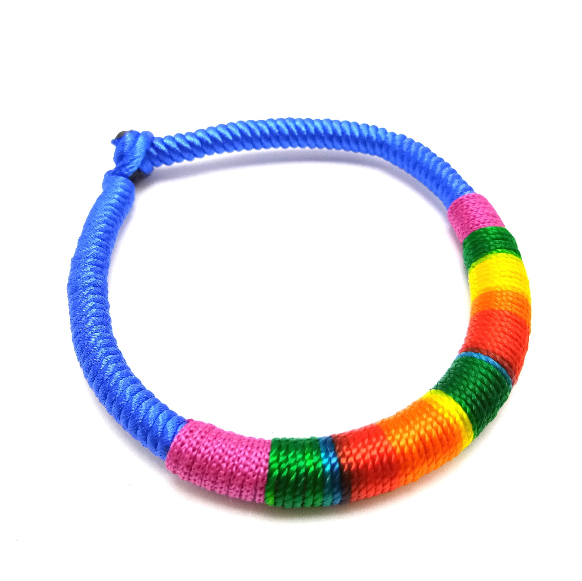 End Section Colorful Wire Ethnic Style Woven Jin Gang Knot Thick Type Dragon Boat Festival Colorful Rope Bracelet Bracelet Activity Gift