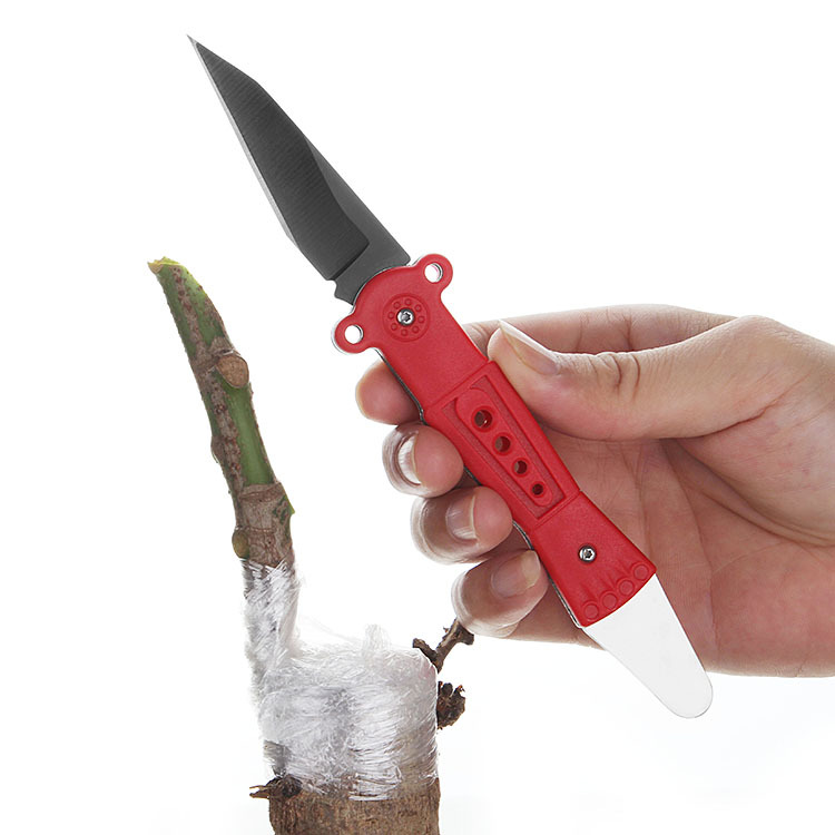 Multifunctional Gardening Bonsai Fruit Tree Grafting Knife Sapling Special Budding Knife Stainless Steel Garden Seedling Folding Tool