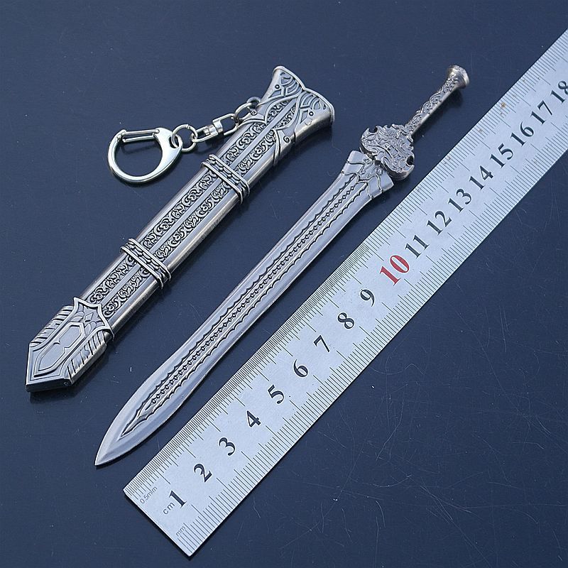 影视周边武器青云志诛仙剑青云门派历代掌门佩剑合金剑鞘钥匙扣