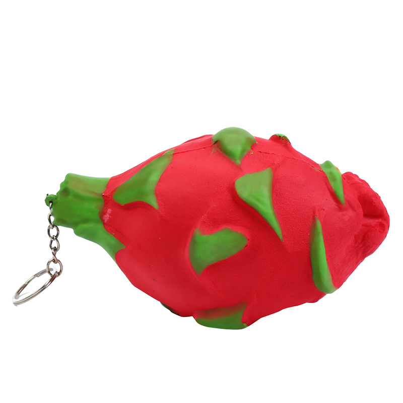 仿真火龙果pu模型摆件橱柜装饰家居摆设摄影道具squishy减压玩具