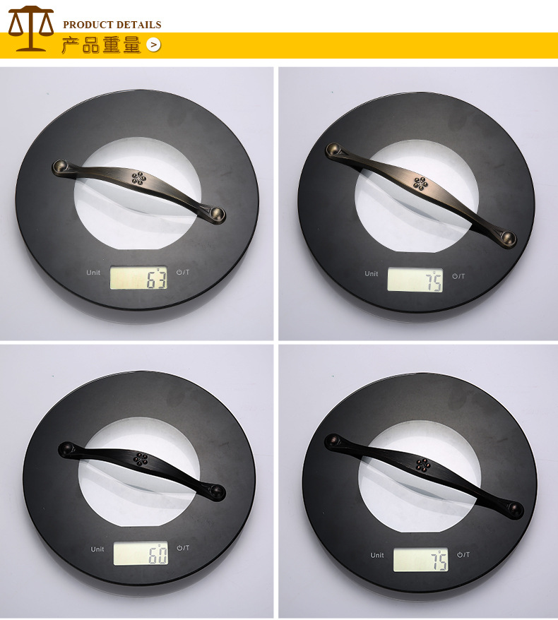 优兔 复古抽屉橱柜门把手 仿古田园中式田园拉手 温州厂家批发