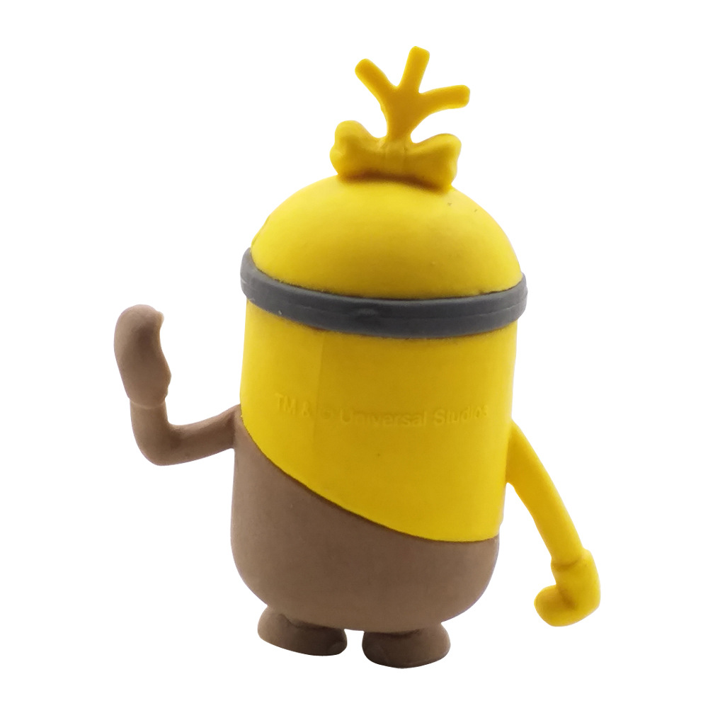 源头工厂直销橡皮擦创意新款3d小黄人橡皮擦可来图logo定做