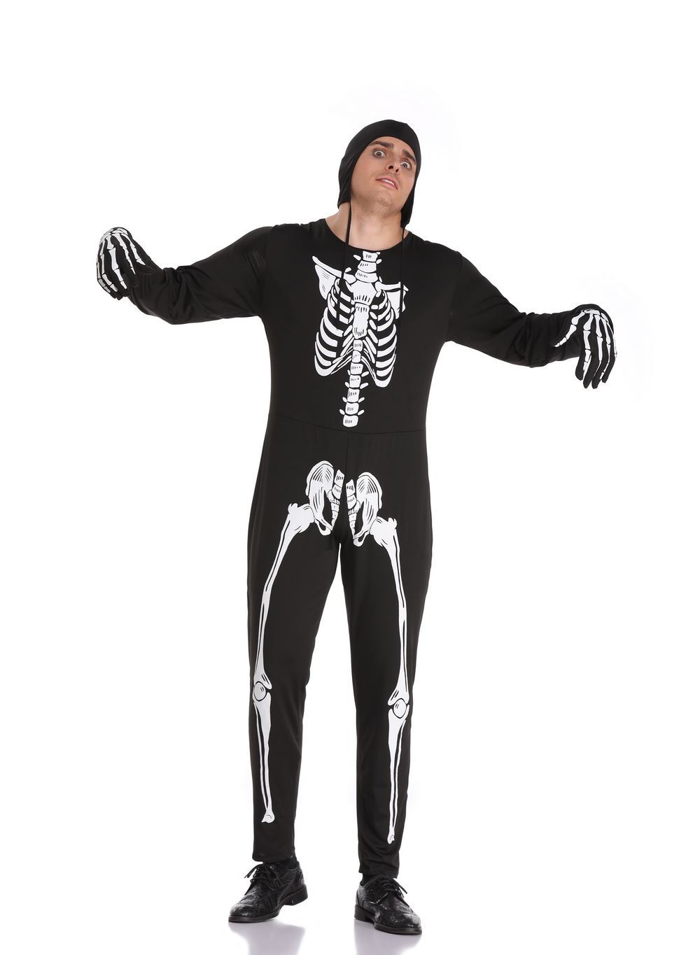 【姚心田】新款万圣节服装成人男 恶鬼男骷髅鬼怪演出服 男僵尸