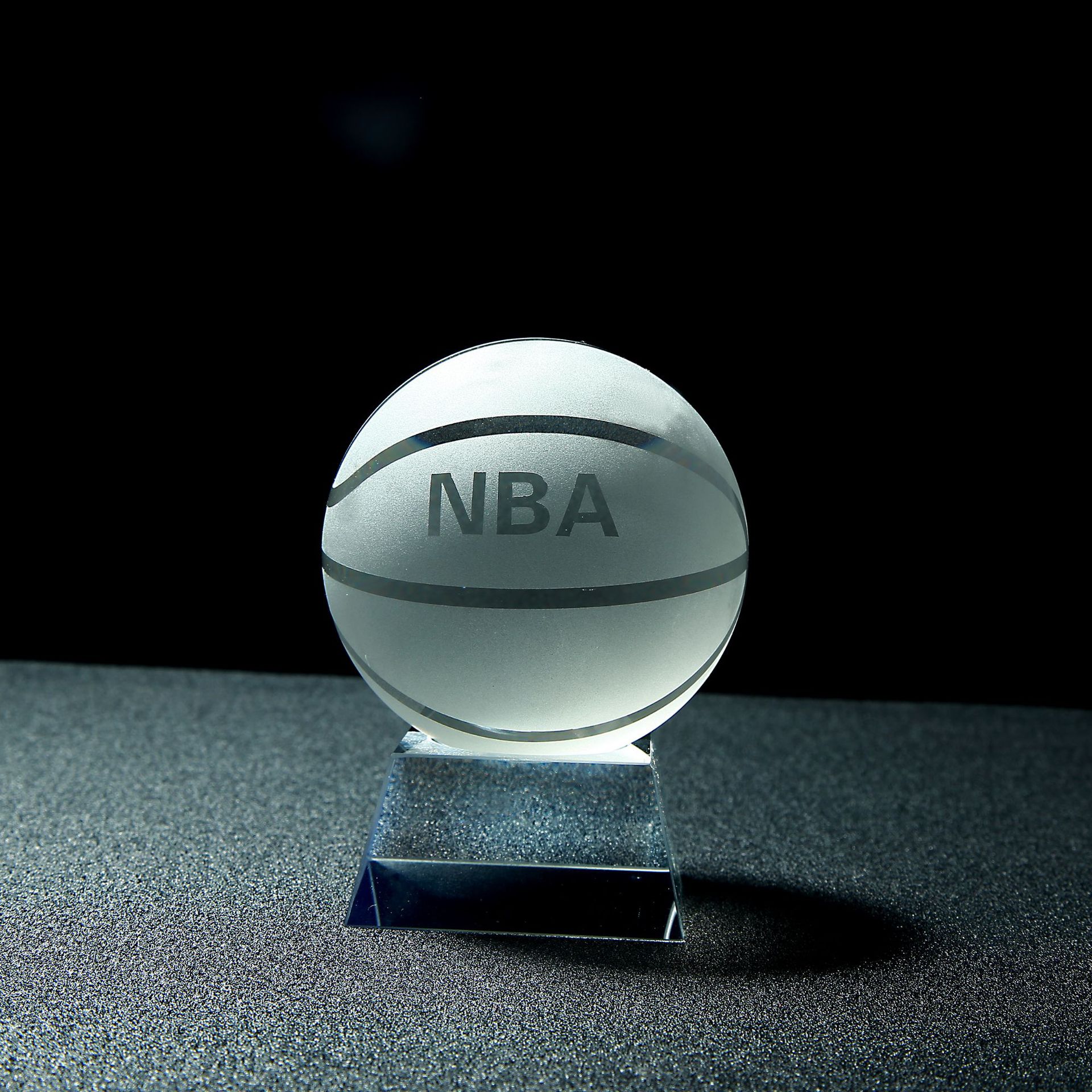 篮球比赛奖牌颁奖荣誉水晶奖牌 圆形奖杯nba比赛mvp球类比赛批发-阿里