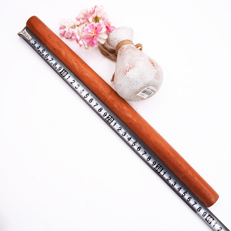 2元店 地摊百货批发 擀面杖实木面棍压面棒赶面仗40公分长两元货