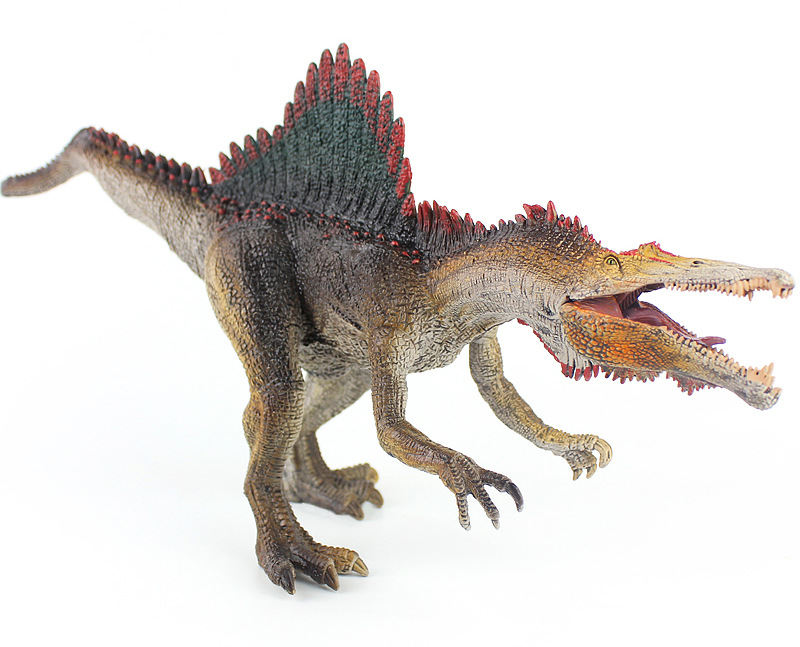 跨境侏罗纪摩纳哥棘背龙模型玩具棘龙塑胶仿真恐龙模型男孩玩具