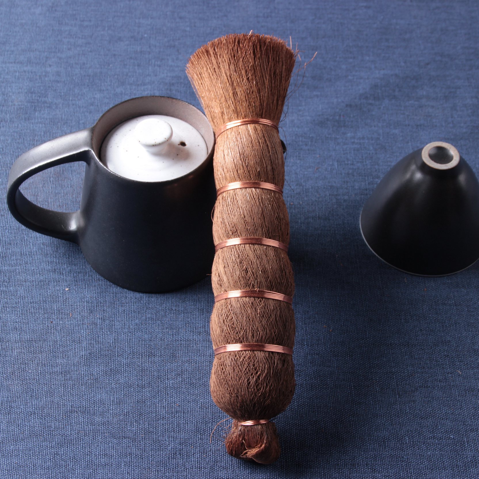 棕刷 棕毛刷茶道配件 笔茶盘扫茶具刷清洁笔养壶笔 禅意书道刷