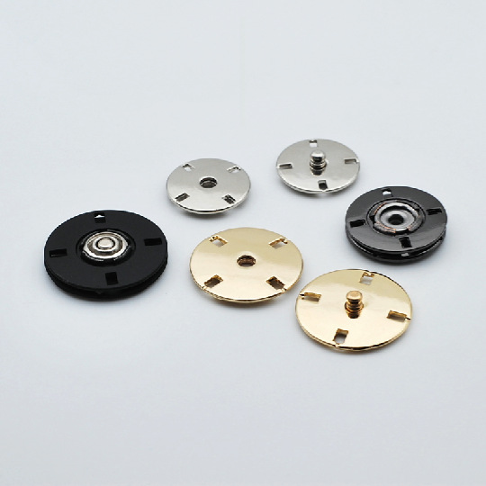 纽扣厂家定制新款大衣手缝金属暗扣韩版按扣子母扣子箱包服装辅料