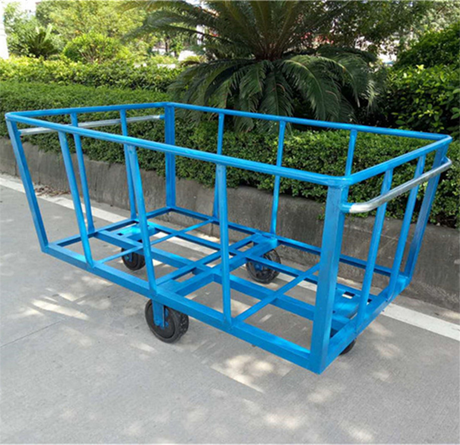 广东省包邮 车架周转车易推好用 洗水厂专用手推车 欢迎电询