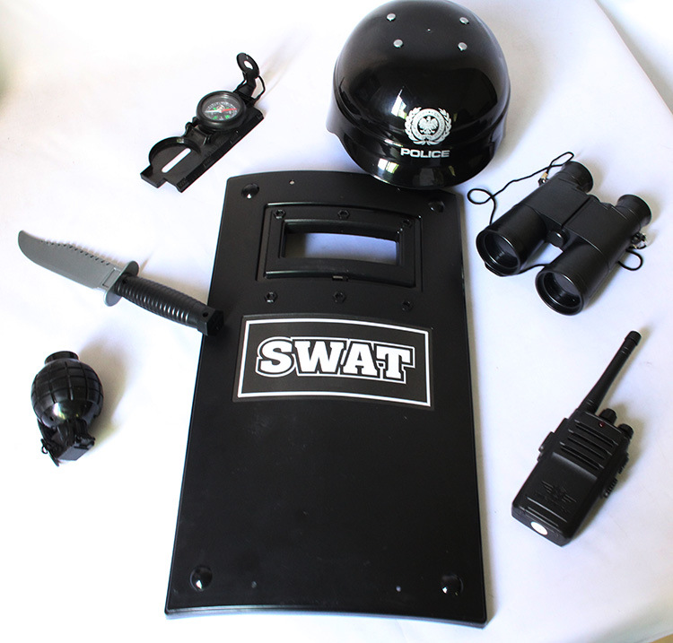 工厂直销 儿童军事玩具配件 角色扮演特警盾牌 游戏安全防暴盾