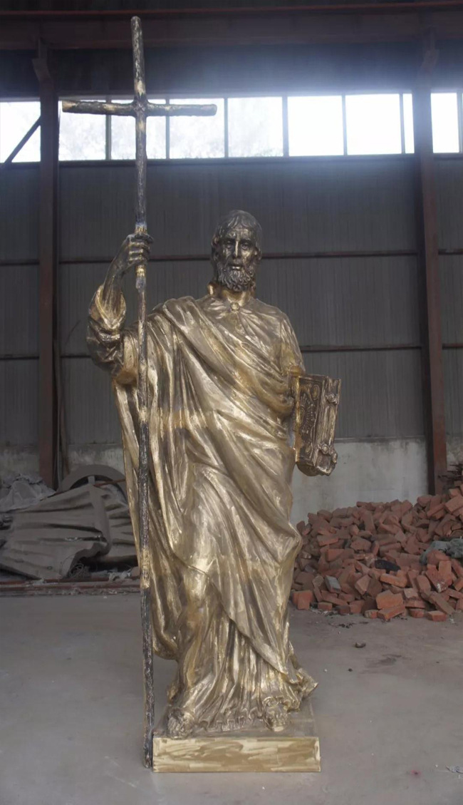 翰鼎集团雕塑项目——神父