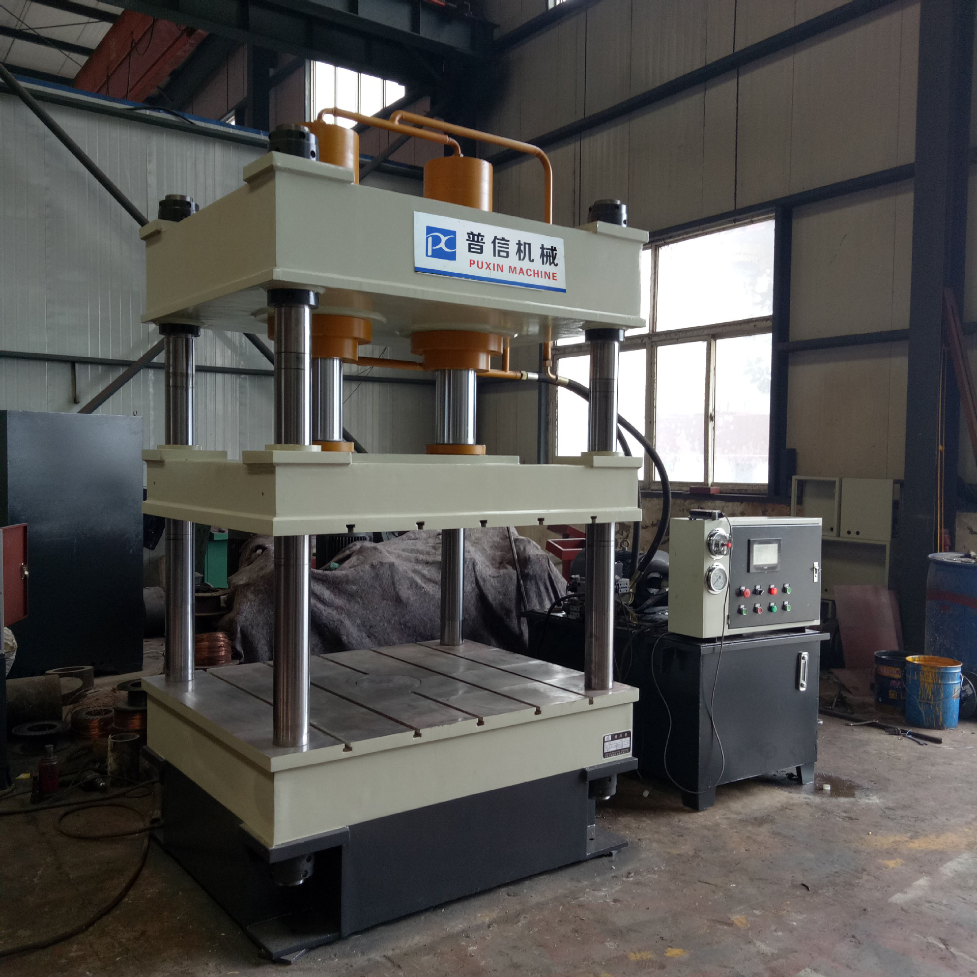 200吨四柱液压机plc自动控制压力机可根据客户要求定制