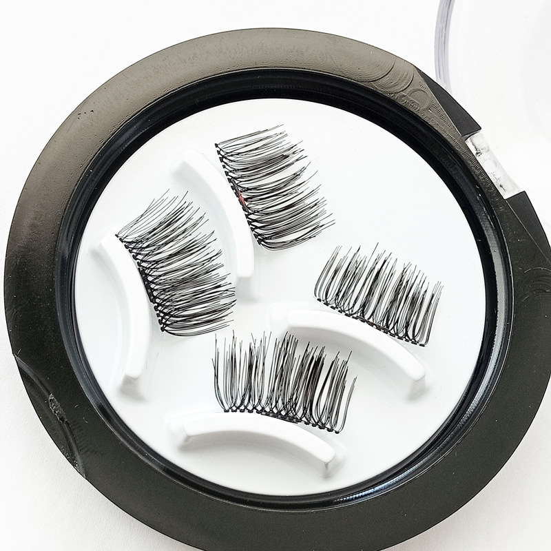 新款磁铁假睫毛 柔软舒适眼睫毛 自然纤长睫毛厂家批发