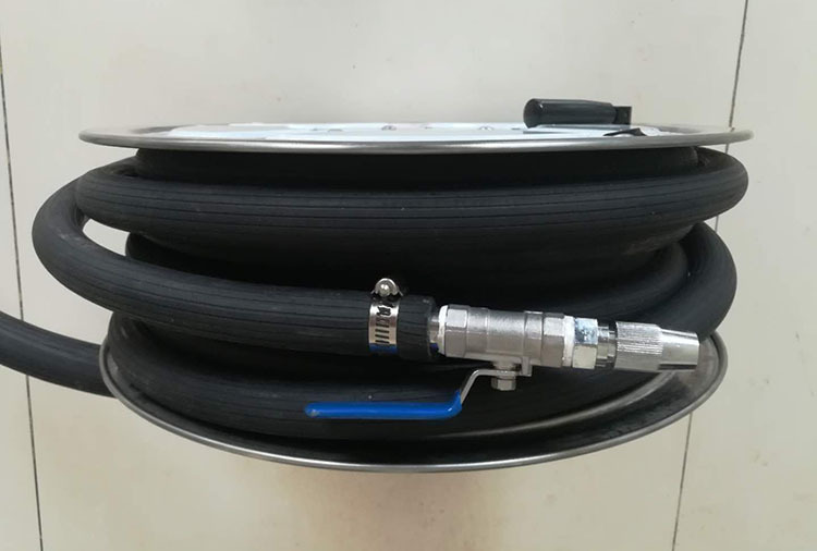 厂家订做 304不锈钢冲洗卷盘箱 煤场 栈桥冲洗器 冲洗水栓箱