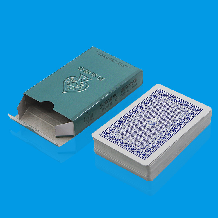 魔术扑克能认出花色和点数钓鱼扑克牌魔术道具批发