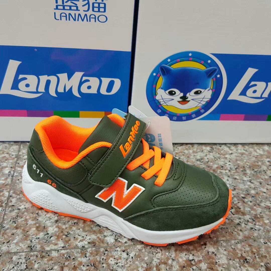 秋季新款正品蓝猫童鞋儿童运动鞋中大童跑步鞋男女童鞋