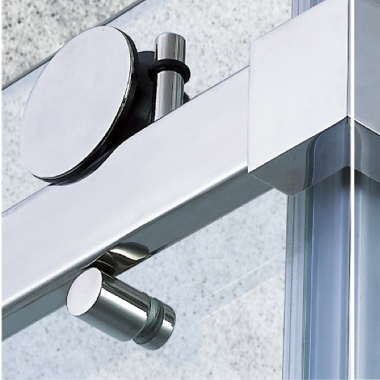 厂家批量轨道滑动五金件304不锈钢玻璃门吊轮18b-2浴室不锈钢滑轮