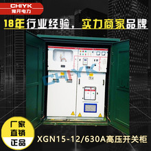 XGN15-12/630A固定式户内高压六氟化硫环网柜 10KV封闭金属环网柜