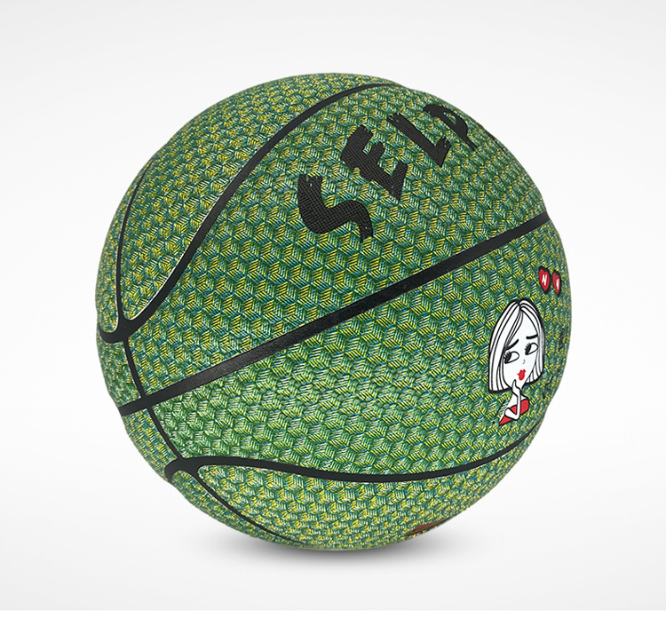 selphy炫飞标准7号篮球705pu训练比赛耐打耐用小可爱蓝粉男女