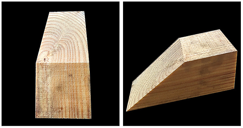 定位三角木 汽车止退货物定位防滑三角垫木 防腐耐磨三角木定制