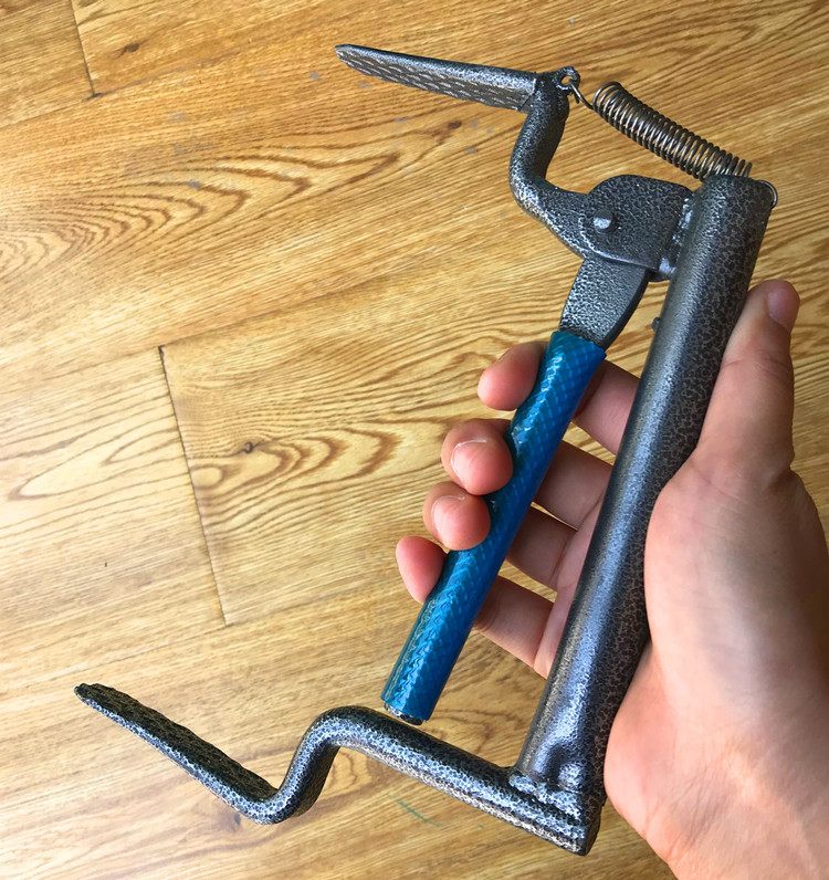 砖夹子红砖粗细水泥木工具砖夹 砖钳 带弹簧砖头钳子砖夹子多孔