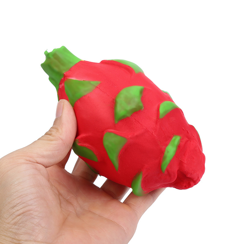 仿真火龙果pu模型摆件橱柜装饰家居摆设摄影道具squishy减压玩具