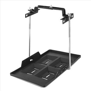 河间市霖峻旺 蓄电池稳定托盘支架 汽车电瓶牢固塑料托盘支架