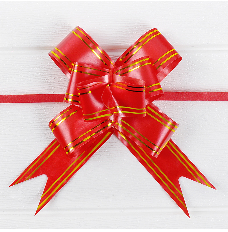 结婚婚庆喜庆产品礼品包装盒拉花 车门手拉花3cm*48cm