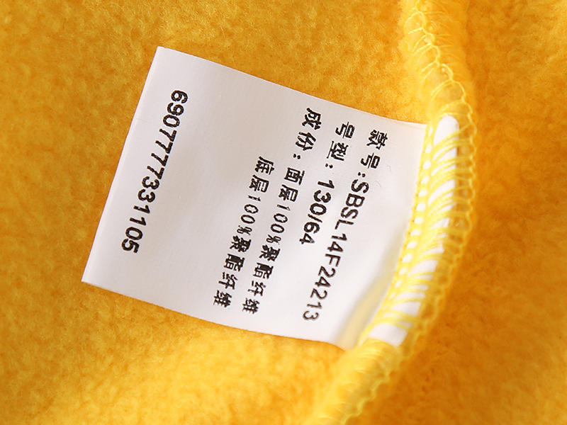 亲子款马甲秋冬款摇粒绒复合绒加厚马甲男女童纯色拉链衫外套