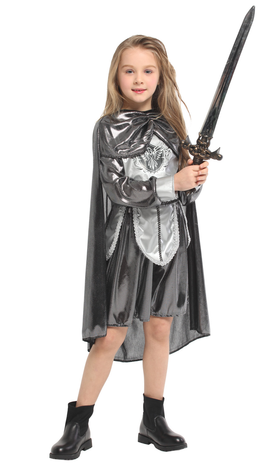 万圣节cosplay服装儿童铠甲勇士公主裙出服g-0334cos王子演出服