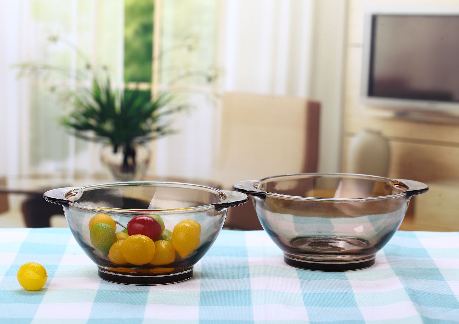 促销品艾格莱雅玻璃碗康馥餐具两件套akf001sl2