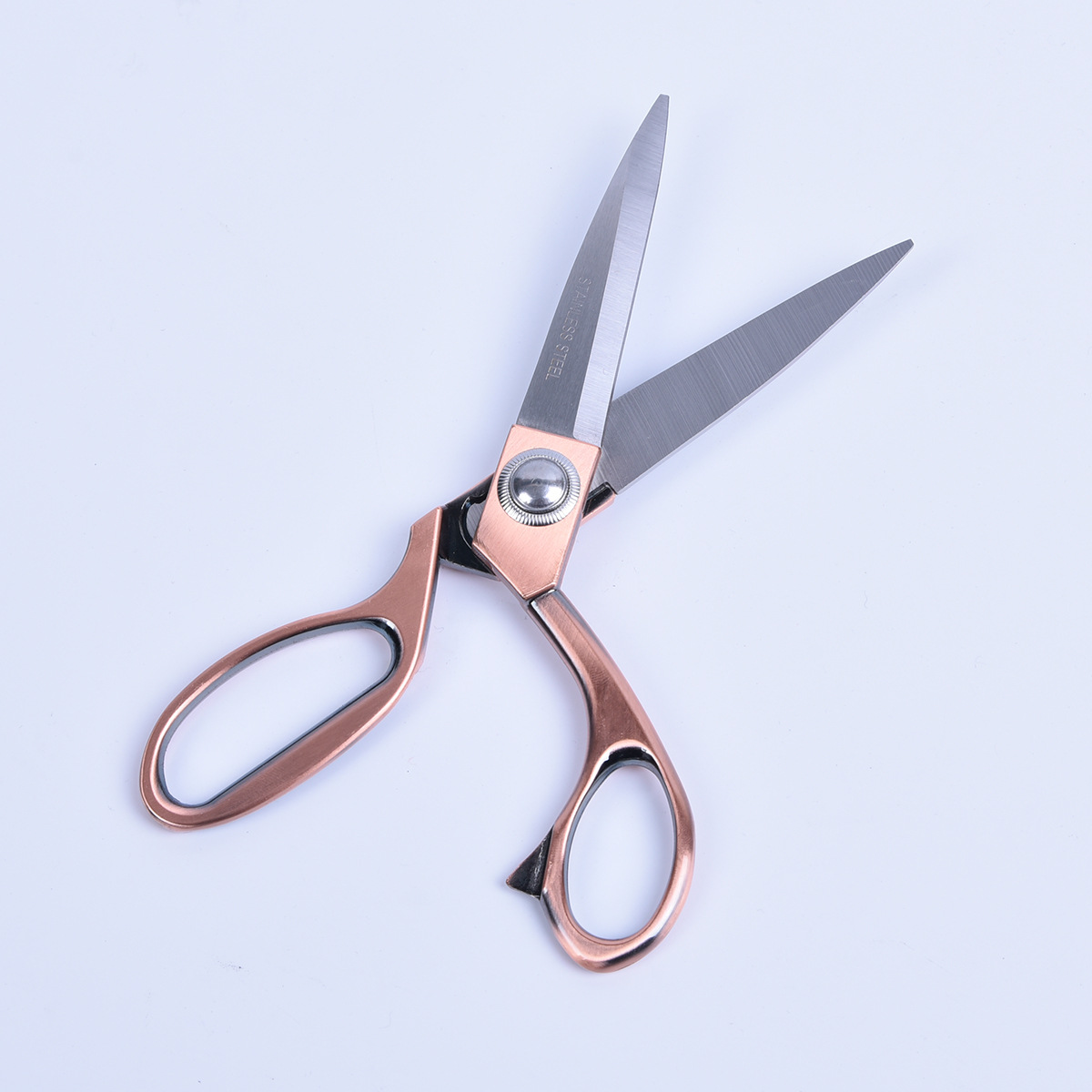 Factory Direct Sales Zinc Alloy Cloth Cutting Scissors Tailor Scissors Color Cutting Scissors Stainless Steel Clothing Scissors Sewing Scissors