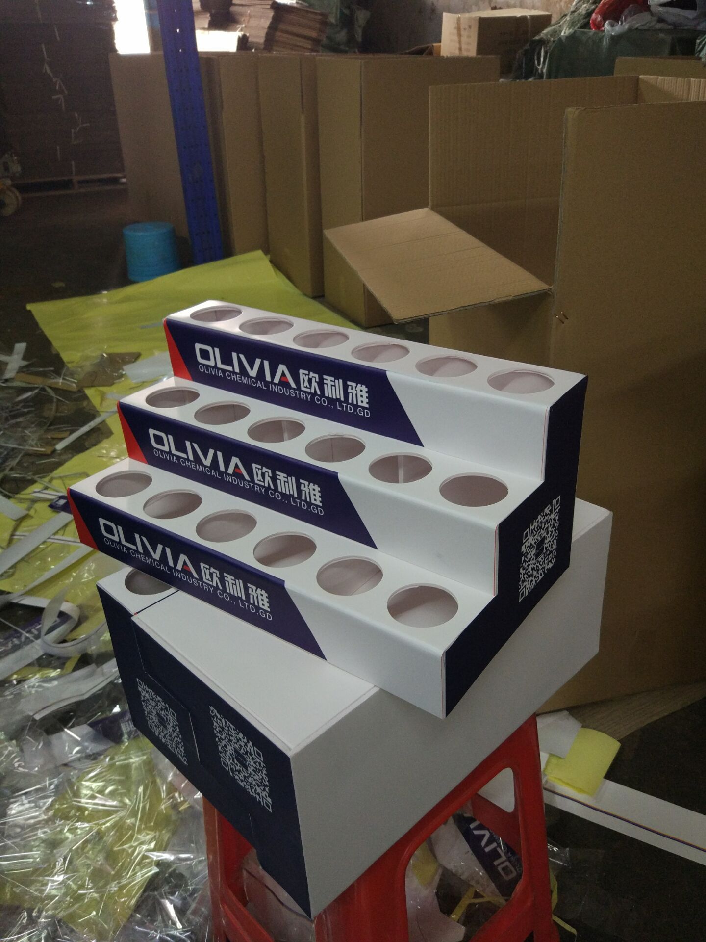 pvc安迪板陈列架展示架 pvc雪弗板展示台展架精品饮料牛奶小货架