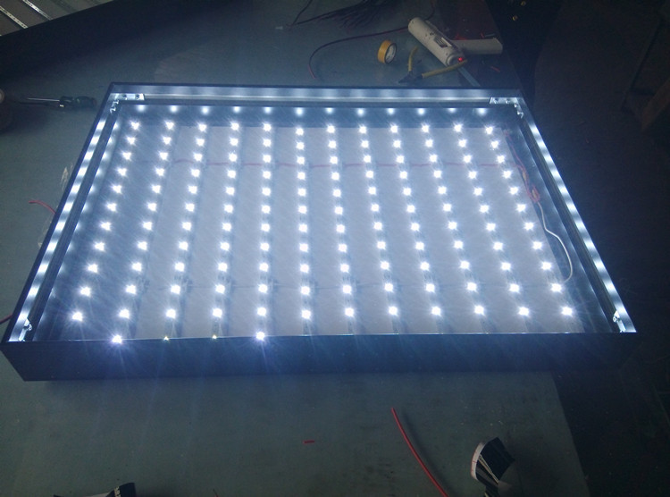 定制无边框卡布灯箱 商场手机端广告灯箱led广告牌uv软膜挂墙灯箱